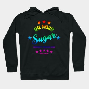 Sugar Sean O'Malley Rainbow Script Hoodie